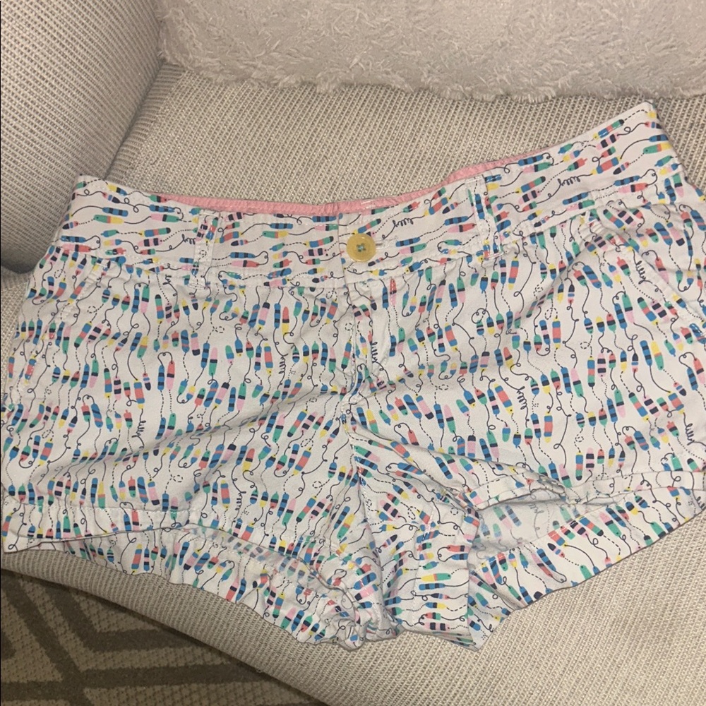 Colorful Patterned Women's Shorts